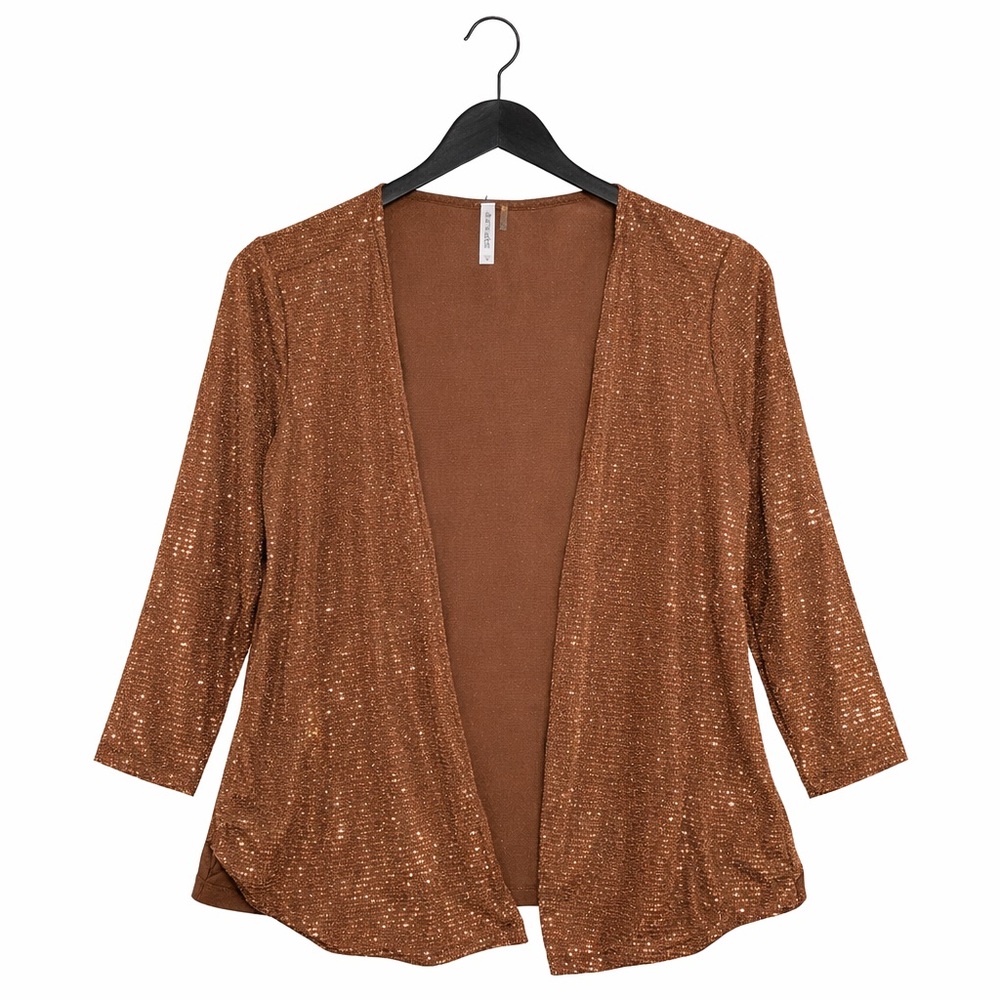 Women's Shimmering Brown Jacket